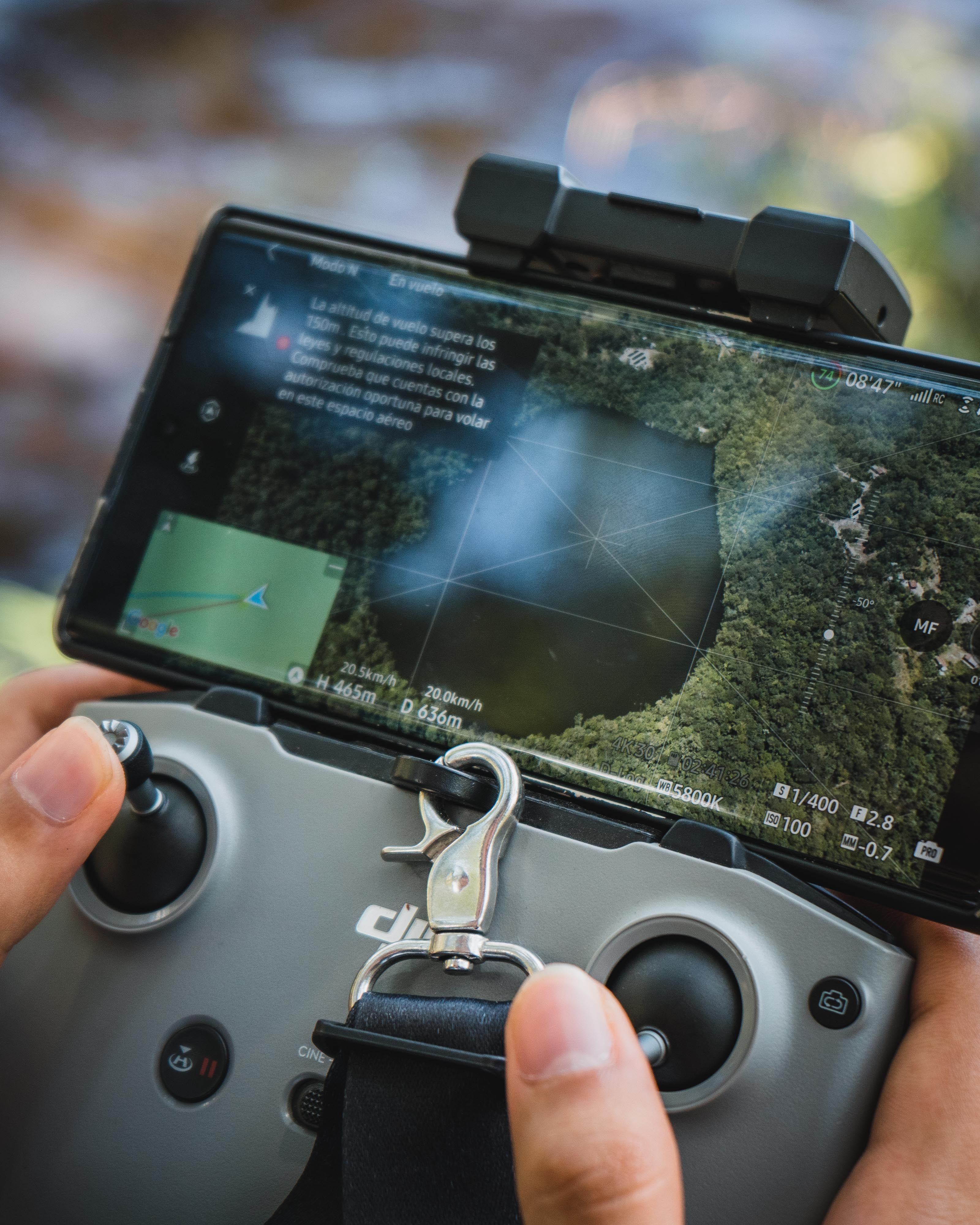 Drone controller mapping