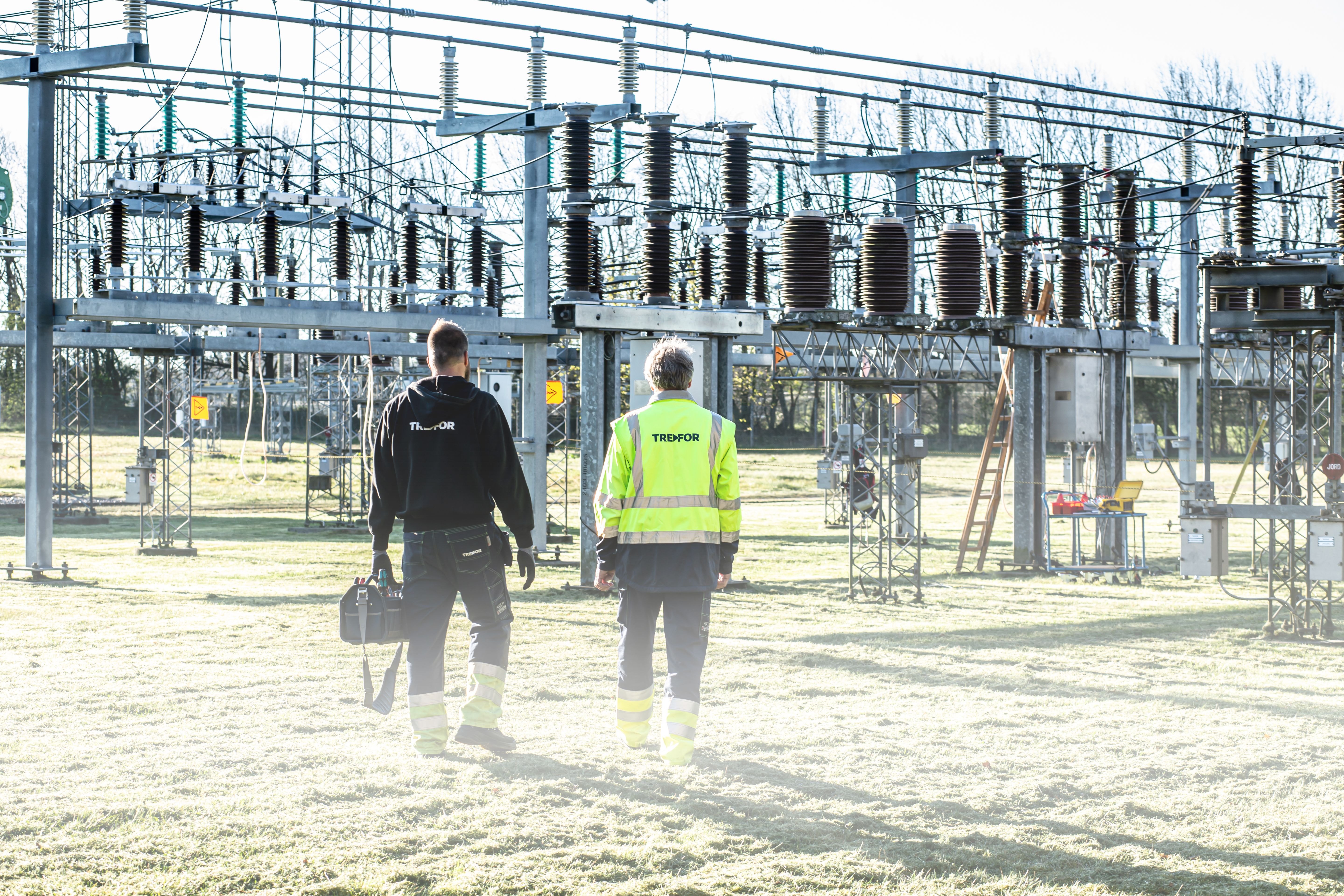 Substation inspection team